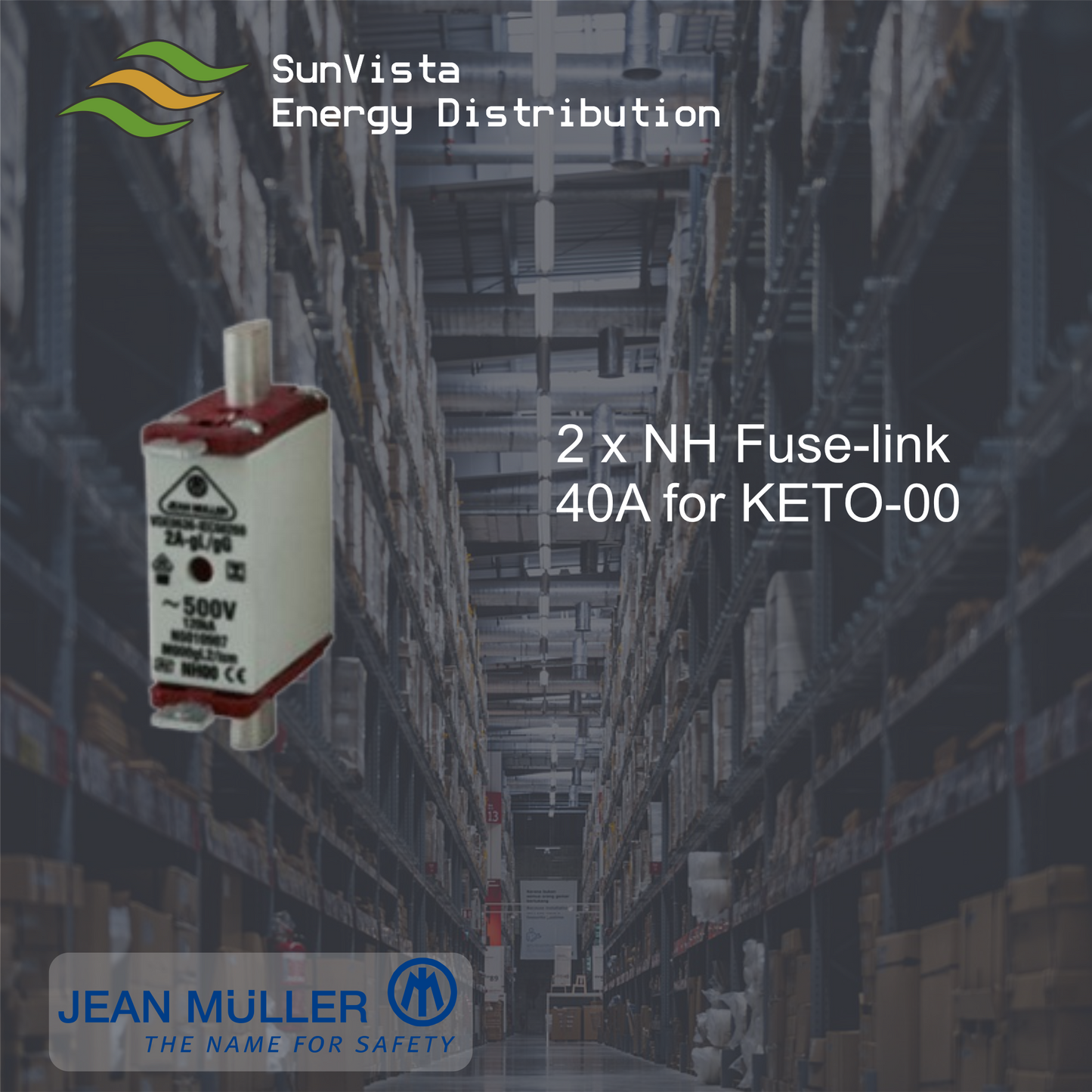 KETO Battery Disconnector with 40A Fuses