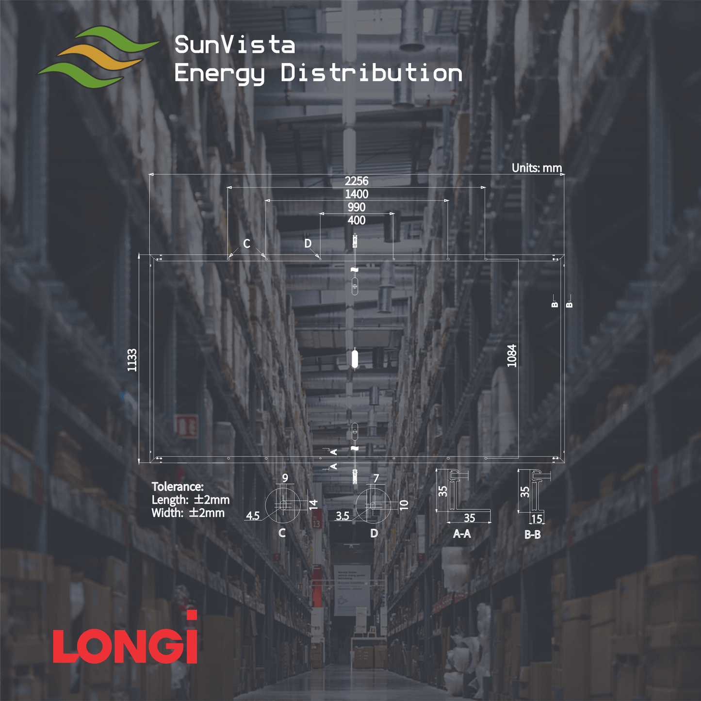 LONGi Solar 555W Solar Panel