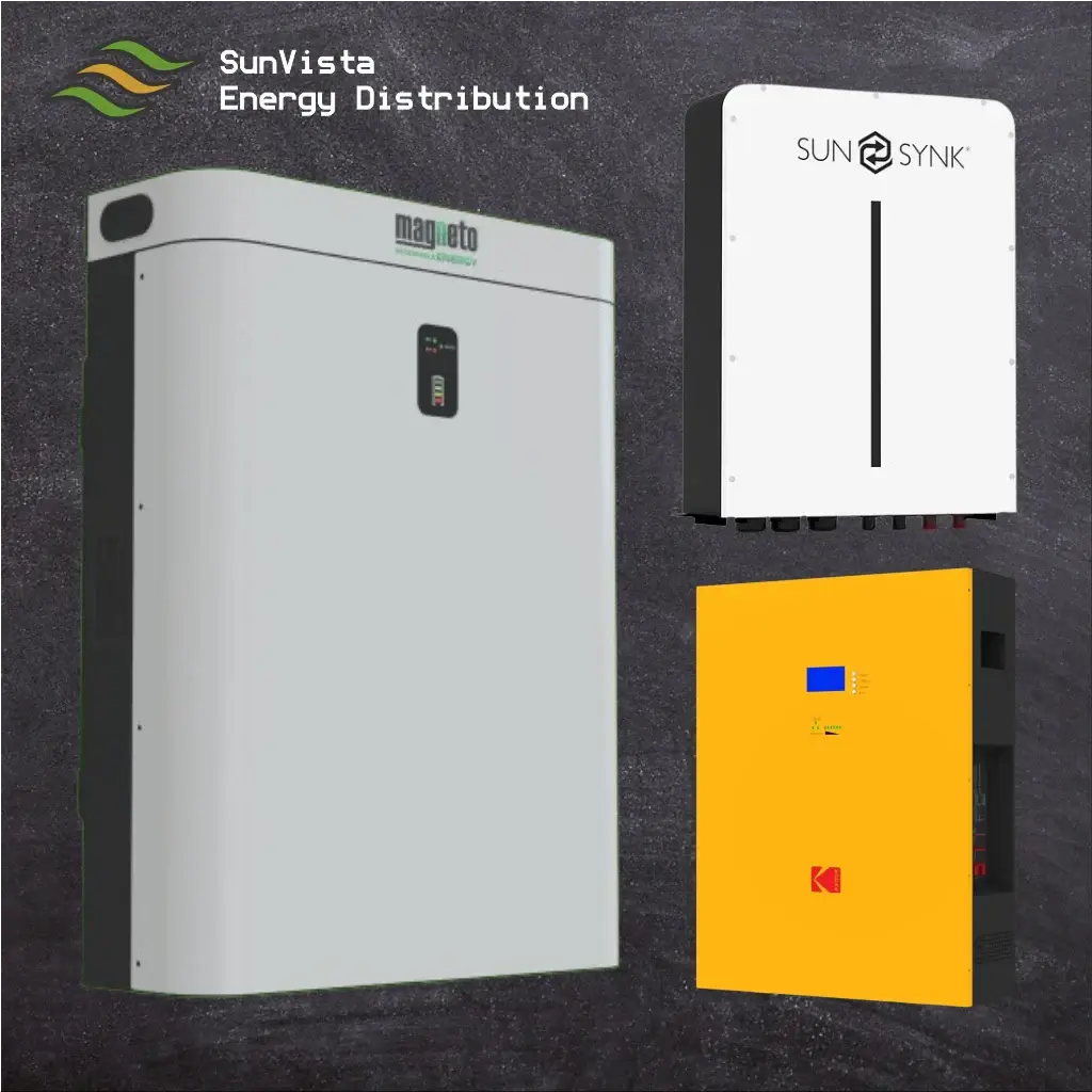 Battries or energy storage systems (ESS) for solar power