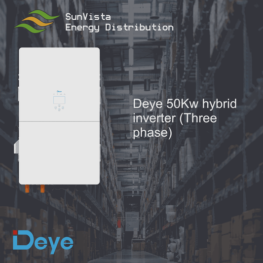 Deye 50KW Three Phase Hybrid Inverter