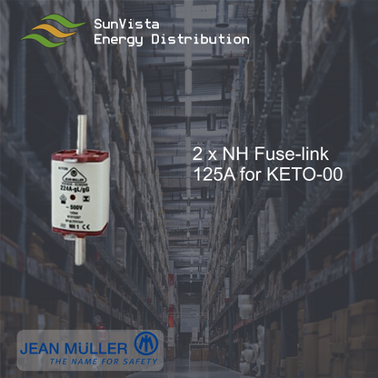 KETO Battery Disconnector with 125A Fuses