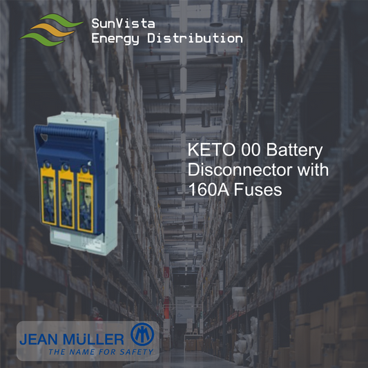 KETO Battery Disconnector with 160A Fuses