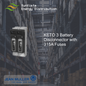 KETO 3 Battery Disconnector with 315A Fuses