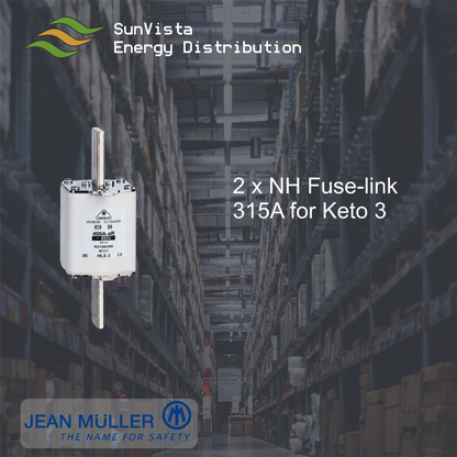 KETO 3 Battery Disconnector with 315A Fuses