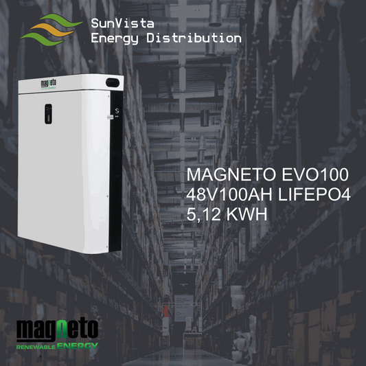 MAGNETO EVO100 - 48V 100AH LIFEPO4 5,12 KWH