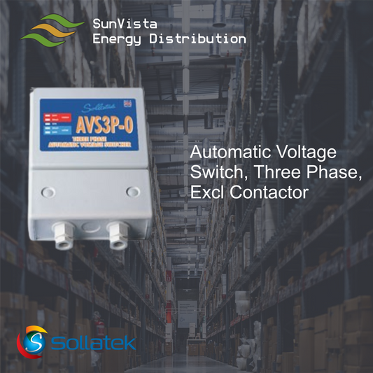 Automatic Voltage Switch, Three Phase, Excl Contactor